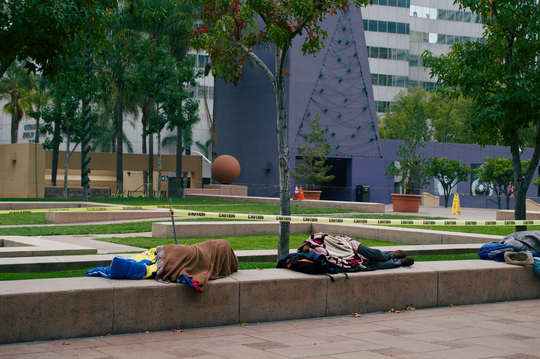 homeless LA