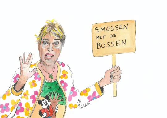 Joke heeft het niet gesnapt