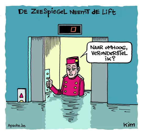 De zeespiegel