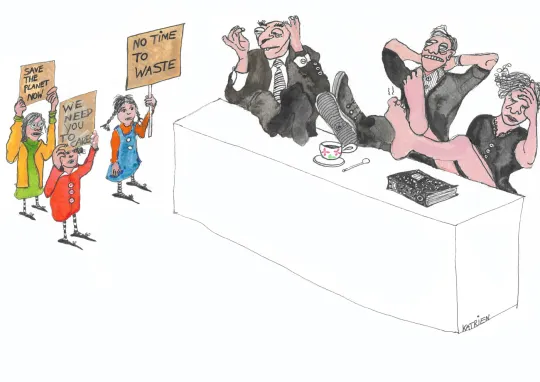 Wachten op de klimaatintendant