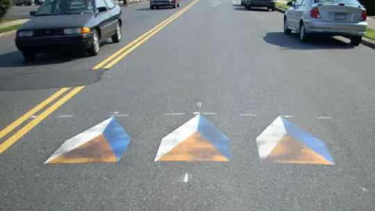 fake speedbumps