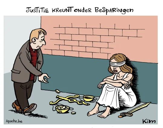 Besparingen justitie