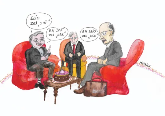 Verslag bij de koning