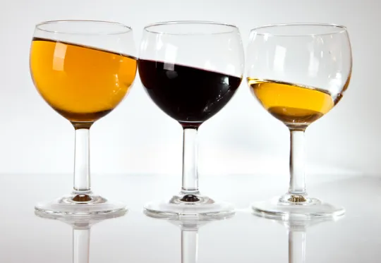 wine glasses