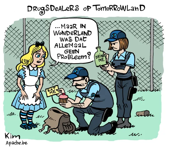Oude bekenden bij drugdealers Tomorrowland