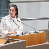 Zuhal Demir in het Vlaams Parlement