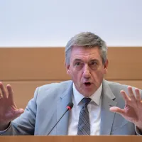 Minister van Financiën Jan Jambon (N-VA) in de Kamer.